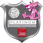 Owens Corning Platinum Preferred Contractor